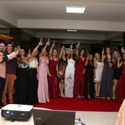Confraternização dos concluintes da 3ª série A do Ensino Médio, do Colégio Rural Estadual de Pinhalzinho. - 80863544_2714620701892624_999378927740780544_n